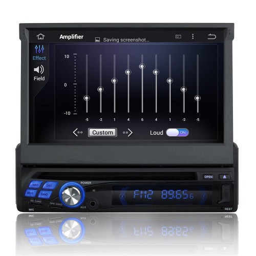 Штатная магнитола CarMedia KD-8600-P5 1DIN Универсальная на Android 9.0
