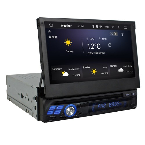 Штатная магнитола CarMedia KD-8600-P5 1DIN Универсальная на Android 9.0