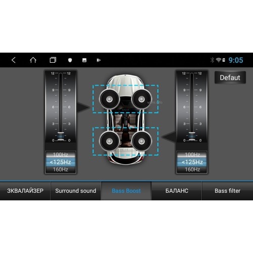 Штатная магнитола VOMI ST5700-TS9 для Ford Kuga 2 2013-2019 на Android 10.0