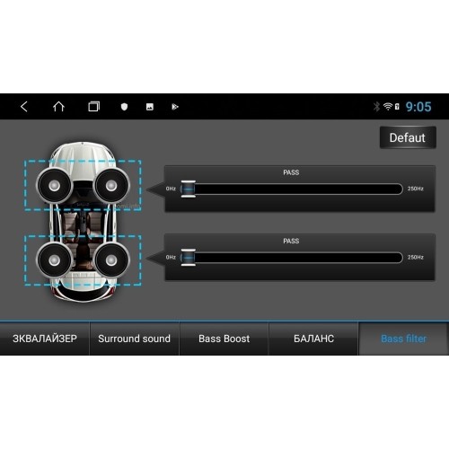 Штатная магнитола VOMI ST1890-TS9 для Hyundai Santa Fe 3 2013-2018 на Android 10.0