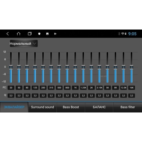 Штатная магнитола VOMI ST1890-TS9 для Hyundai Santa Fe 3 2013-2018 на Android 10.0