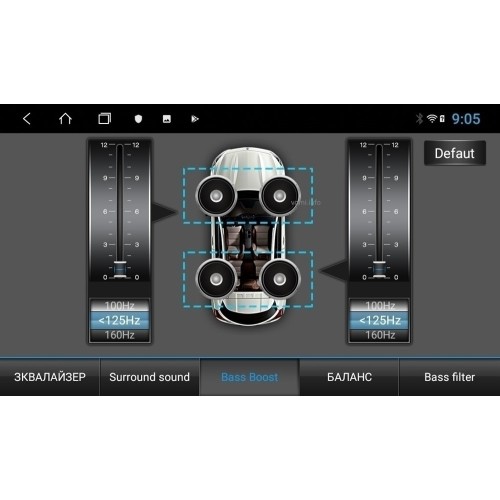Штатная магнитола VOMI ST2793-TS9 для Toyota LC 100 2002-2007 на Android 10.0