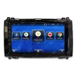 IQ NAVI TS9-1001CFHD с DSP + 4G SIM + CarPlay для Mercedes A-klasse (W169) 2004-2012, B-klasse (W245) 2005-2011, Vito ll (W639) 2006-2014, Vito III (W447) 2014-2024, Viano ll (W639) 2006-2014, Sprinter на Android 8.1.0