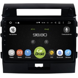 Штатная магнитола Roximo CarDroid RD-1111F для Toyota LC 200 2007-2015 (Android 10.0)