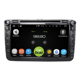 Штатная магнитола Roximo CarDroid RD-3701D для Skoda универсальная (Android 9.0) DSP