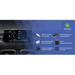 Навигационный блок Redpower AndroidBox2 MZ для Mazda 3, 6, 9, CX-3, CX-5