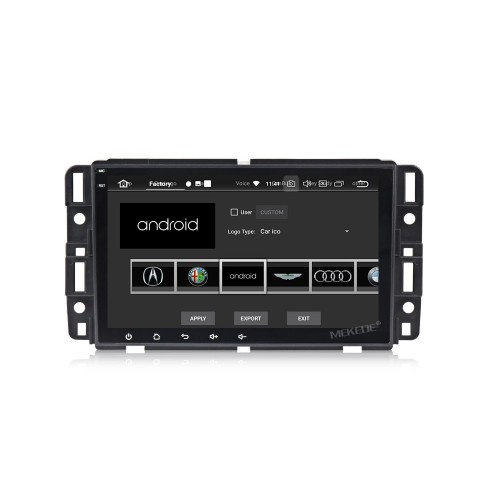 Штатная магнитола CarMedia MKD-G882-P6N для Chevrolet Tahoe III, Suburban XI 2006-2014 на Android 11.0