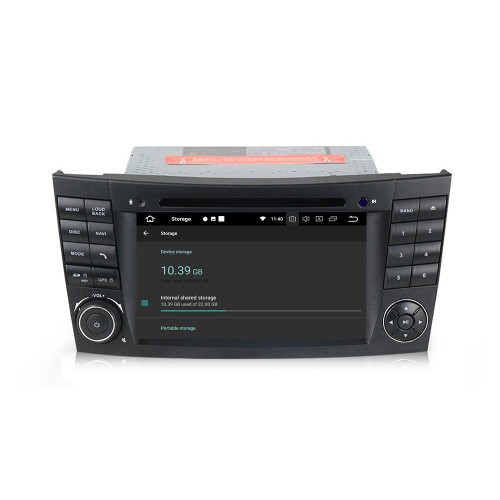Штатная магнитола CarMedia MKD-M788-P6 Mercedes E-klasse (W211), CLS-klasse (C219) 2002-2009 (Android 10.0)