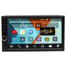 Parafar универсальная магнитола 2 DIN с DSP процеccором на Android 7.1.2 (PF001DSP)
