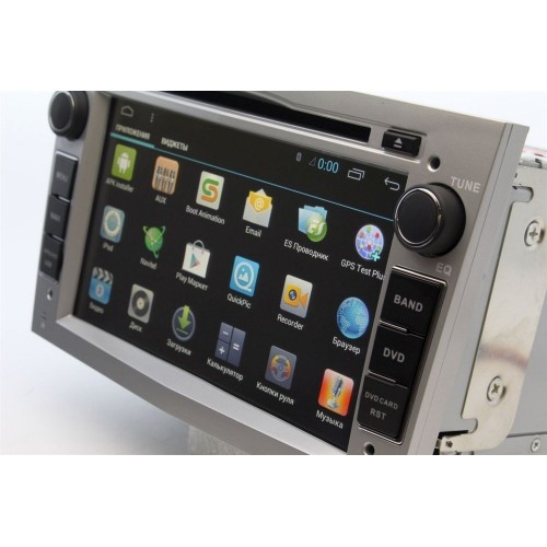 Штатная магнитола CarMedia KR-7132-g-T8 Opel Astra H, Zafira, Vectra, Corsa на Android 9.0
