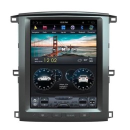CarMedia ZF-1301-DSP Tesla-Style для Toyota LC 100 2002-2007 на Android 9.0