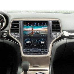 CarMedia ZF-1217G-DSP Tesla-Style для Jeep Grand Cherokee 2013+ (рамка цвет: шампань) на Android 9.0