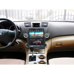CarMedia ZF-1225-DSP Tesla-Style для Toyota Highlander 2007-2013 U40 на Android 9.0