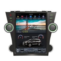 CarMedia ZF-1225-DSP Tesla-Style для Toyota Highlander 2007-2013 U40 на Android 9.0