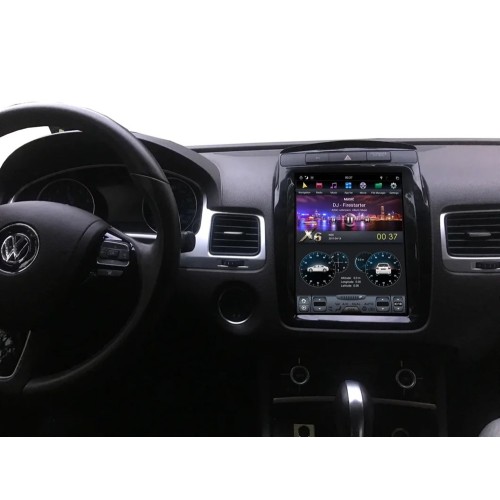 Магнитола Тесла CarMedia ZF-1108-DSP Tesla-Style для Volkswagen Touareg 2011+ на Android 9.0