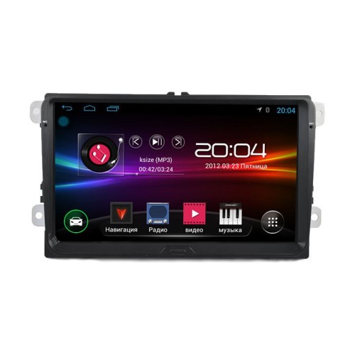 Штатная магнитола VW универсальная Ksize DVA-ZN8227L