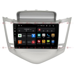 Redpower 61045 для Chevrolet Cruze 2009-2012 (серебряная рамка) на Android 10.0