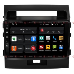 Redpower 61200 для Toyota Land Cruiser 200 2007-2014 (матовая рамка) на Android 10.0