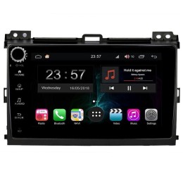 Магнитола Farcar RG456RB (S300) для Toyota Land Cruiser Prado 120 2002-2009 на Android 9.0