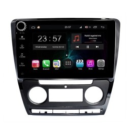 Магнитола Farcar RG005RB (S300) для Skoda Octavia II (A5) 2004-2013 на Android 9.0