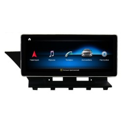Штатная магнитола Roximo RW-1225Q для Mercedes Benz GLK X204 2008-2012 NTG 4.0 на Android 9.0