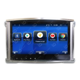 IQ NAVI T58-2908C для Toyota Land Cruiser 100 (2002-2007) на Android 8.1