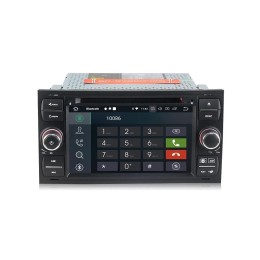 CarMedia MKD-F745B-P6 для Ford Focus, C-Max, S-Max, Fiesta, Fusion, Mondeo, Transit, Kuga (черная) на Android 10.0