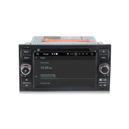 CarMedia MKD-F745B-P6 для Ford Focus, C-Max, S-Max, Fiesta, Fusion, Mondeo, Transit, Kuga (черная) на Android 10.0