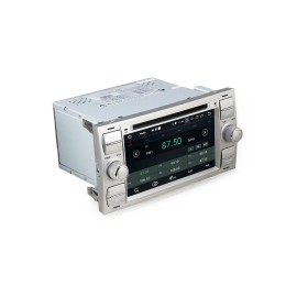 CarMedia MKD-F745S-P6N для Ford Focus, C-Max, S-Max, Fiesta, Fusion, Mondeo, Transit, Kuga (silver) на Android 11.0