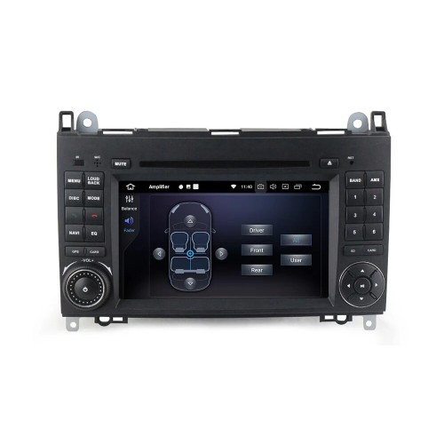 Штатная магнитола CarMedia MKD-M787-P6N для Mercedes A-klasse (W169) 2004-2012, B-klasse (W245) 2005-2011, Vito ll (W639) 2006-2014, Vito III (W447) 2014-2024, Viano ll (W639) 2006-2014, Sprinter на Android 11.0
