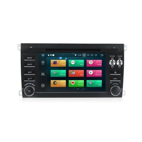 Штатная магнитола CarMedia MKD-P797-P6 для Porsche Cayenne I (955) 2002-2006, Cayenne I (957) 2007-2010 на Android 10.0
