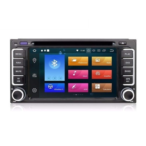 Штатная магнитола CarMedia MKD-T610-P6 для Toyota универсальная на Android 10.0