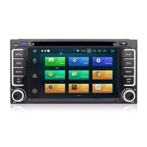 Штатная магнитола CarMedia MKD-T610-P6 для Toyota универсальная на Android 10.0