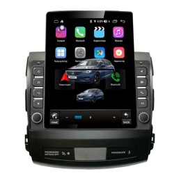 Магнитола Farcar RT056R (S300) TESLA для Mitsubishi Outlander XL 2006-2012 на Android 9.0
