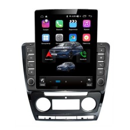 Магнитола Farcar RT005R (S300) TESLA для Skoda Octavia II (A5) 2004-2013 на Android 9.0