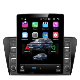 Магнитола Farcar RT483R (S300) TESLA для Skoda Octavia III (A7) 2013-2018 на Android 9.0