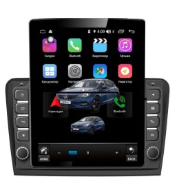 Магнитола Farcar RT306R (S300) TESLA для Skoda Superb II (B6) 2008-2015 на Android 9.0