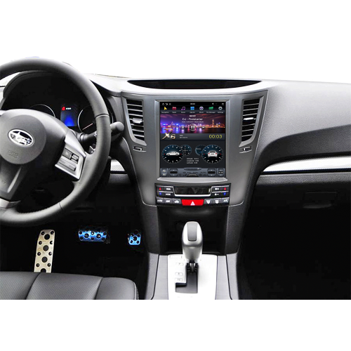 Магнитола Тесла CarMedia ZF-1070-S-DSP Tesla-Style для Subaru Legacy, Outback 2009-2011 на Android 9.0