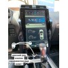 Магнитола Тесла CarMedia ZF-1805-DSP Tesla-Style для Toyota Land Cruiser Prado 150 2017-2020 на Android 9.0