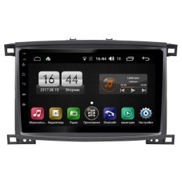Магнитола FARCAR LX457/1166R (S195) для Toyota Land Cruiser 100 2002-2007 (с климат-контролем) на Android 8.1