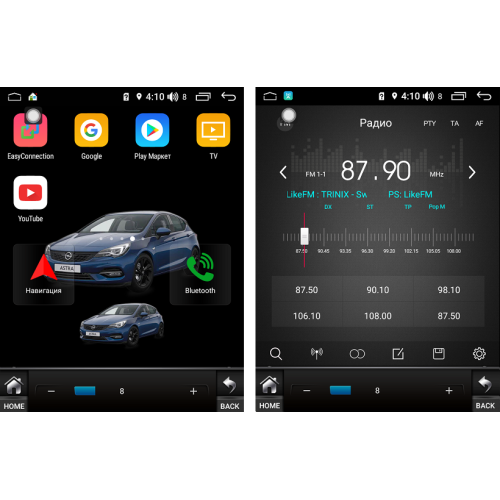 Магнитола Farcar RT1185R (S300) TESLA для Honda Fit 2014+ на Android 9.0