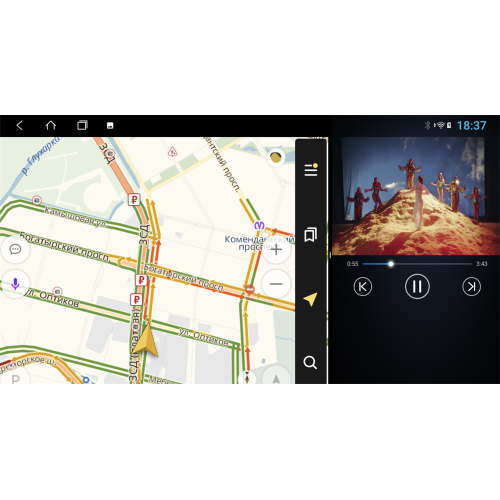 Штатная магнитола Parafar для Ford Mondeo IV 2010-2015 на Android 10.0 (PF956LTX)
