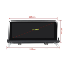 CarMedia XN-B1002-Q6 BMW X6 (E71 Е72) 2012-2014, X5 (E70) 2010-2013 для CIC на Android 10.0