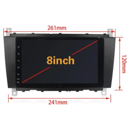 CarMedia XN-M820-P6 MERCEDES G-класс (W463) 2007-2012, C-класс (W203) рестайл 2004-2007, CLK (W209) 2005-2010, CLC на Android 10.0