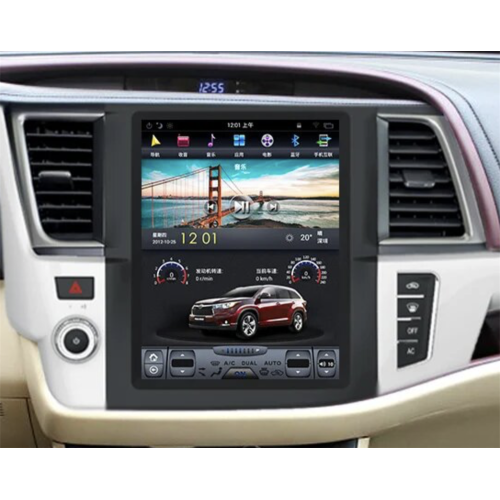 Магнитола Тесла CarMedia ZF-1207-DSP для TOYOTA Highlander (U50) 2014-2019 на Android 9.0
