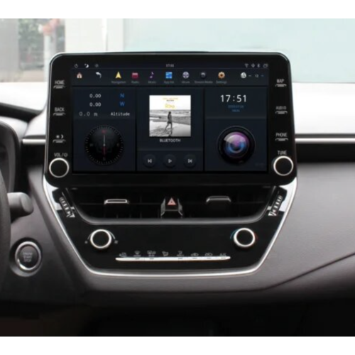 Магнитола Тесла CarMedia ZF-6008-DSP для TOYOTA Corolla XII 2019-2025 на Android 9.0