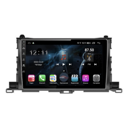 Магнитола Farcar H467R (S400) для Toyota Highlander (U50) 2014-2019 на Android 10.0