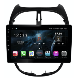 Магнитола Farcar H778R (S400) для Peugeot 206 1998-2012 на Android 10.0