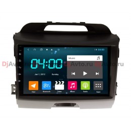 DjAvto 4493 - 4015 для Kia Sportage 2010 - 2016 c DSP на Android 9.0