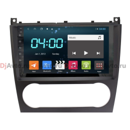 DjAvto 4456 - 4015 для Mercedes-Benz C Class (W203), Clk-Class (W209) 2005-2010 c DSP на Android 9.0